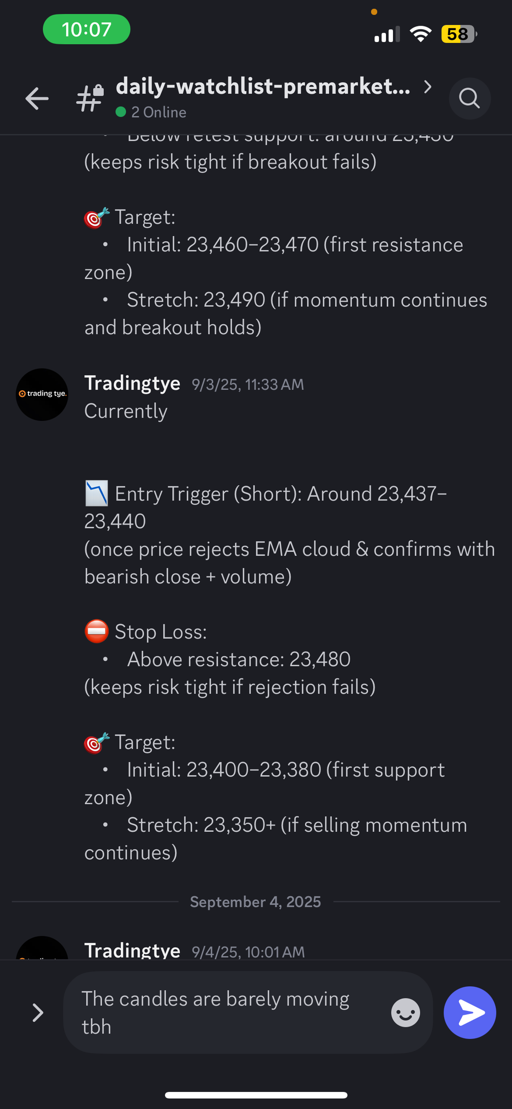Discord: https://www.launchpass.com/trading-tye/tradetye